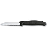 VICTORINOX Kochmesser silber, schwarz Molybdänstahl von Victorinox