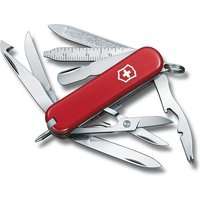 Swiss Pocket Knife Victorinox MiniChamp 0.6385 hat 16 Funktionen und wiegt 45 Gramm von Victorinox