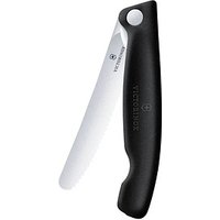 VICTORINOX Frühstücksmesser Swiss Classic silber, schwarz glatt, Klinge: 11,0 cm, 1 St. VICTORINOX Frühstücksmesser Swiss Classic silber, schwarz glatt, Klinge: 11,0 cm, 1 St. von Victorinox