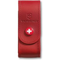 Victorinox - Gürteletui Leder rot Blister von Victorinox