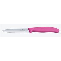 VICTORINOX Gemüsemesser Swiss Classic silber, pink, Klinge: 10,0 cm von Victorinox