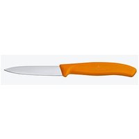 VICTORINOX Gemüsemesser Swiss Classic silber, orange, Klinge: 8,0 cm von Victorinox