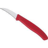 VICTORINOX Schäl/Tourniermesser SwissClassic 6cm rostfreier Stahl rot von Victorinox