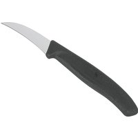 VICTORINOX Schäl/Tourniermesser SwissClassic 6cm rostfreier Stahl schwarz von Victorinox