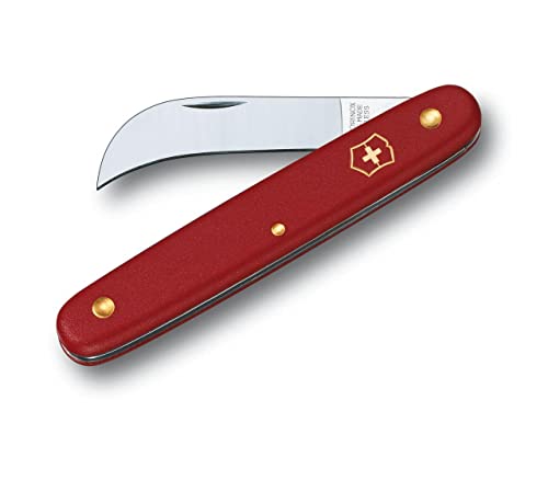 Victorinox, Taschenwerkzeug, Garten, Hakenmesser XS, rot, 1, Funktionen, Klinge, gebogen, Swiss Made von Victorinox