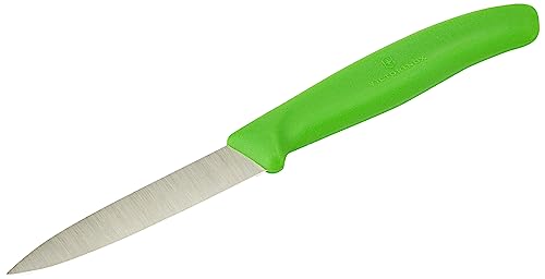 Victorinox 6.7606.L114 SwissClassic Gemüsemesser, 8 cm, grün von Victorinox