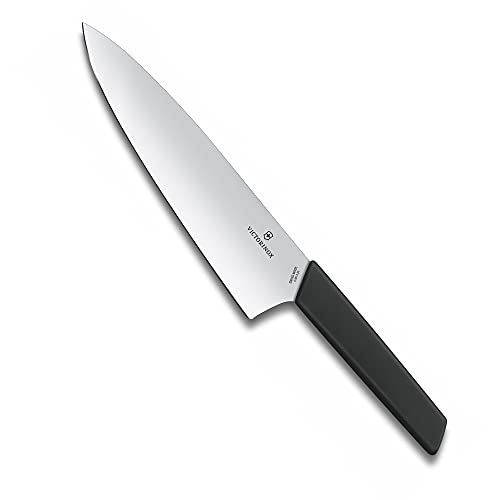 Victorinox Swiss Modern Tranchiermesser, Extra Breite Klinge, Spülmaschinengeeignet, Rostfreier Stahl von Victorinox