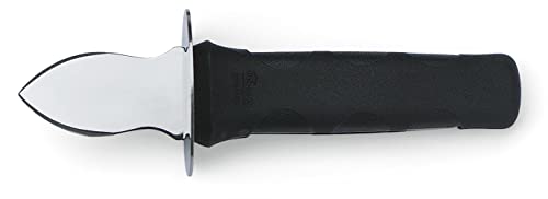Victorinox Austernbrecher mit Handschutz, Robuster Rutschfester Kunststoffgriff, schwarz von Victorinox
