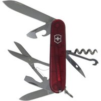 Victorinox Climber 1.3703.T Schweizer Taschenmesser Anzahl Funktionen 14 Rot (transparent) von Victorinox