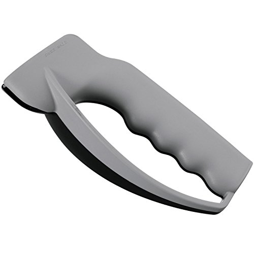 VICTORINOX Profi Messerschärfer, Messerschleifer, Knife Sharpener, Robuster Kunststoffgriff, Grau von Victorinox