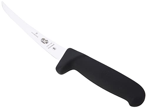 Victorinox, coltello disossatore da cucina Fibrox Safety Grip con lama in acciaio inox e manico antiscivolo, lavabile in lavastoviglie von Victorinox