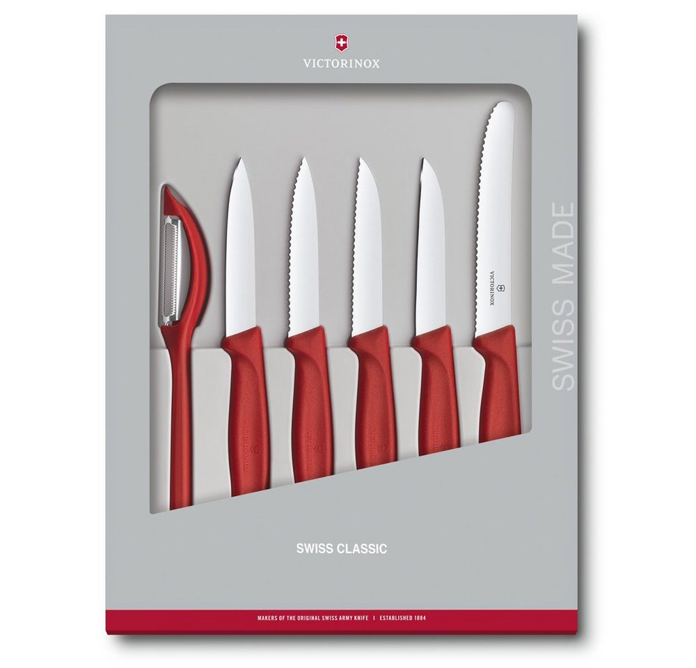 Victorinox Gemüsemesser Swiss Classic Gemüsemesser-Set, 6-teilig von Victorinox