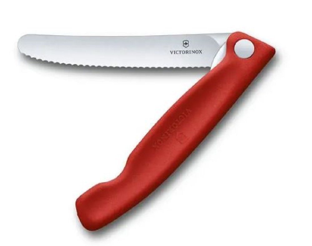 Victorinox Gemüsemesser Swiss Classic faltbares Frühstücksmesser, Gemüsemesser von Victorinox