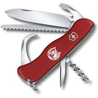 Großes Taschenmesser Victorinox Equestrian Red 0.8583 mit 12 Funktionen Beinhaltet einen Hufeisenwischer und ein sicheres Verriegelungssystem von Victorinox