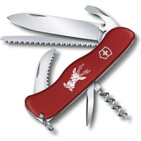 Großes Taschenmesser Victorinox Hunter Red 0,8573 mit 12 Funktionen Enthält eine Jägerklinge und ein Kombinationswerkzeug von Victorinox