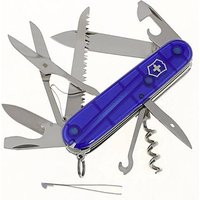 Victorinox Huntsman 1.3713.T2 Schweizer Taschenmesser Anzahl Funktionen 15 Blau (transparent) von Victorinox