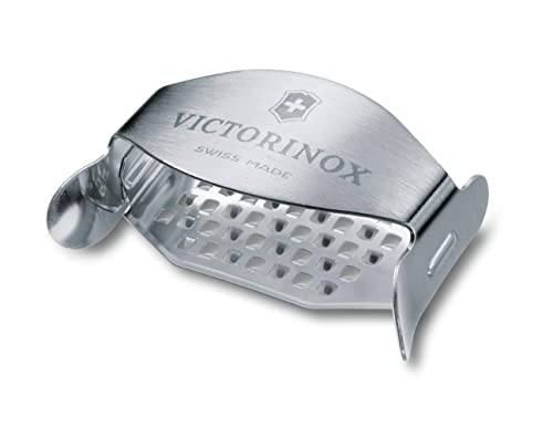 Victorinox Käsereibe, Kompakt, mit Feiner Schneide, Metallgriff, Swiss Made, Spülmaschinenfest von Victorinox