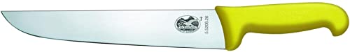 Victorinox, coltello da macellaio Fibrox, giallo, lunghezza: 26 cm, 5.5208.26 von Victorinox