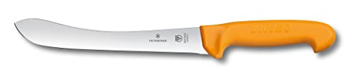 Victorinox, coltello da cucina per scuoiare Swibo, lama normale da 21 cm, manico in nylon, giallo von Victorinox