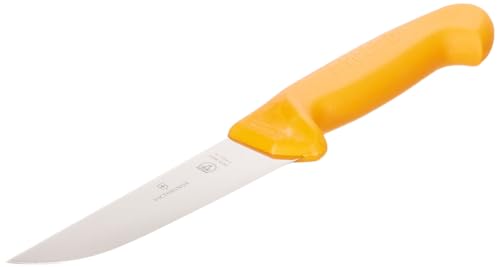 Victorinox, coltello per scuoiare Swibo, lama normale larga da 14 cm, arancione, 5.8421 von Victorinox