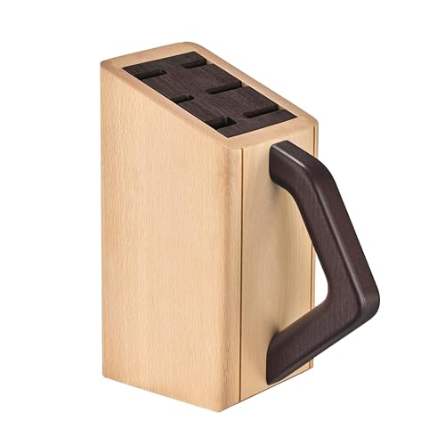 Victorinox Messerblock ohne Inhalt, Messer-Aufbewahrung, Elegantes Design aus Holz von Victorinox