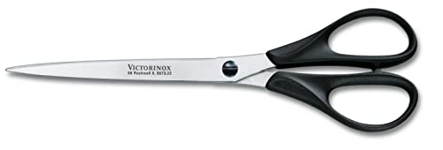 Victorinox, Scissors, Profi Papierschere, Extra Scharfe Klinge, 23 cm, Robuster Kunststoffgriff, Rostfreier Stahl, schwarz von Victorinox