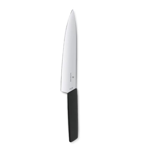 Victorinox Swiss Modern, Profi Tranchiermesser, Extra Scharfe Klinge, 22 cm, Kunststoffgriff, Rostfreier Stahl, schwarz Victorinox Swiss Modern, Profi Tranchiermesser, Extra Scharfe Klinge, 22 cm, Kunststoffgriff, Rostfreier Stahl, schwarz von Victorinox