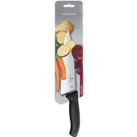 Victorinox SwissClassic Tranchiermesser,extra breit,20cm,schw von Victorinox