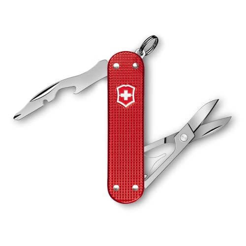 Victorinox Taschenwerkzeug Companion Slim Alox, Multitool, 5 Funktionen, Klein, Inkl. Schere und Schraubendreher, Swiss Made, Rot Victorinox Taschenwerkzeug Companion Slim Alox, Multitool, 5 Funktionen, Klein, Inkl. Schere und Schraubendreher, Swiss Made, Rot von Victorinox