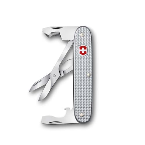 Victorinox Taschenwerkzeug Companion Slim Alox, Multitool, 6 Funktionen, Inkl. Schere, Packetöffner, Schraubendreher, Swiss Made, Silber Victorinox Taschenwerkzeug Companion Slim Alox, Multitool, 6 Funktionen, Inkl. Schere, Packetöffner, Schraubendreher, Swiss Made, Silber von Victorinox