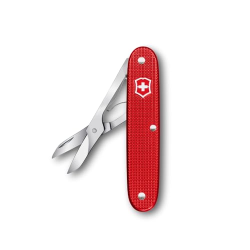 Victorinox Taschenwerkzeug mit Präzisionsschere Companion X Alox, Single-Function Tool, Kompakt, Leicht, Swiss Made, Rot von Victorinox