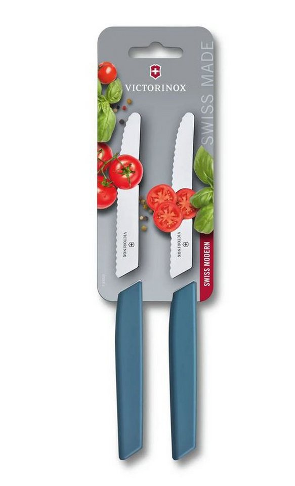 Victorinox Tomatenmesser Swiss Modern Tomaten- und Tafelmesser-Set, 2-teilig von Victorinox