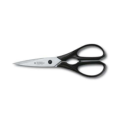 Victorinox Haushaltsschere, Küchenschere, Stoffschere, Extra Scharfe Klinge, Rostfrei, Robuster Kunststoffgriff, schwarz Victorinox Haushaltsschere, Küchenschere, Stoffschere, Extra Scharfe Klinge, Rostfrei, Robuster Kunststoffgriff, schwarz von Victorinox