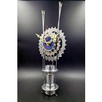 Handgemachte Steampunk Fahrrad Uhr Schreibtisch Dekor von VictoryDesignStore