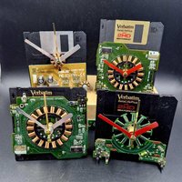 Recycled Computer Board Uhr Schreibtischzubehör Für Tech Geeks von VictoryDesignStore