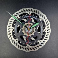 Uhr Aus Recycelten Fahrradteilen Steampunk Fahrraddekor von VictoryDesignStore