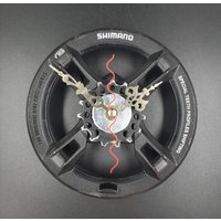 Wanduhr Aus Recycelten Fahrradzahnrädern Handgefertigtes Steampunk-Dekor von VictoryDesignStore