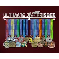 Ultimative Frisbee Sport Medaille Display Halter, Edelstahl Home Dekor Rack Ornamente, Personalisierte Aufhänger von VictoryHangers