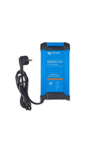 Victron Energy Blue Smart IP22 12-Volt 15 Ampere 230V, 3 Ausgang Ladegerät CEE 7/7, Bluetooth von Victron Energy