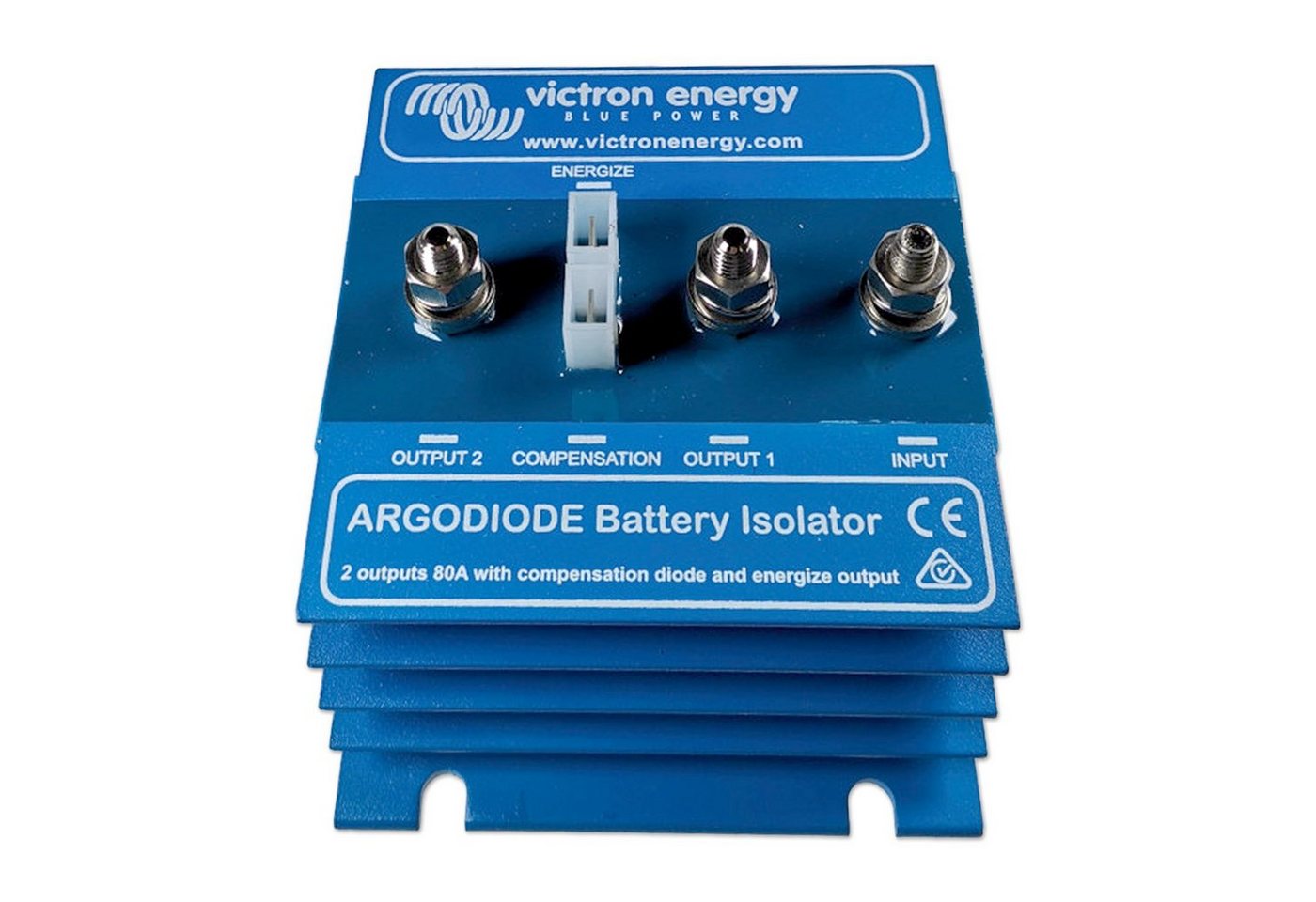 Victron Energy Batterie-Trennrelais Victron Argodiode 80-2AC Batterietrenner 80A 2 Batterien Trenndiode, (1-St) von Victron Energy