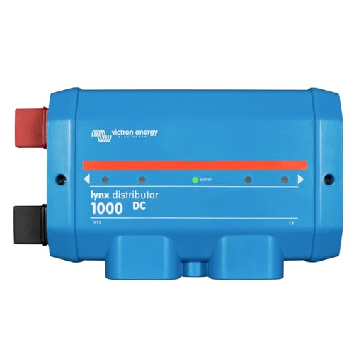 Victron Energy Lynx Distributor – Modulare M8 Gleichstromsammelschiene für 4 Sicherungen - Verteiler mit Sicherungsüberwachung mit VictronConnect oder Lynx Smart-BMS für 12V, 24V & 48V Batteriesysteme Victron Energy Lynx Distributor – Modulare M8 Gleichstromsammelschiene für 4 Sicherungen - Verteiler mit Sicherungsüberwachung mit VictronConnect oder Lynx Smart-BMS für 12V, 24V & 48V Batteriesysteme von Victron Energy