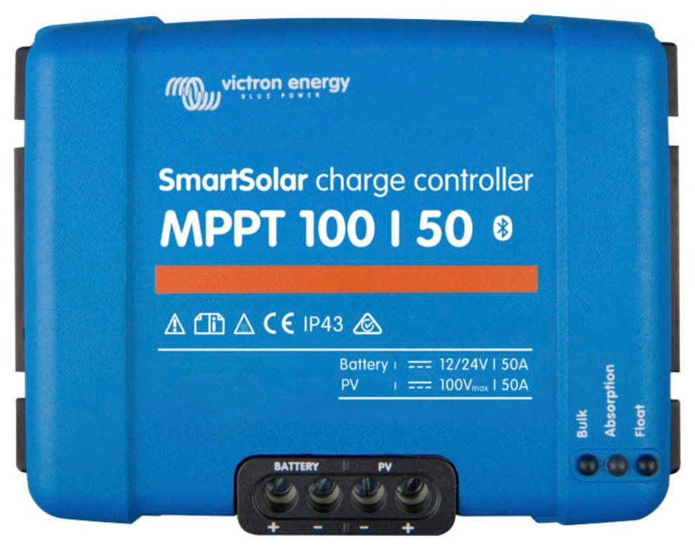 Victron Energy Solarladeregler MPPT Victron SmartSolar 100/50, Leistung maximal in Watt: 700 / 1400 von Victron Energy