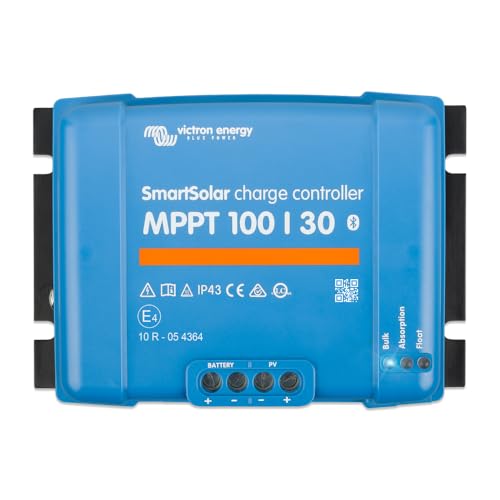 Victron Energy SmartSolar MPPT Laderegler - Solar Laderegler (Bluetooth) - 100V 30 Amp 12/24-Volt Victron Energy SmartSolar MPPT Laderegler - Solar Laderegler (Bluetooth) - 100V 30 Amp 12/24-Volt von Victron Energy