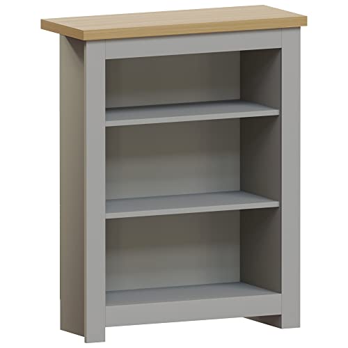 Vida Designs Büro-Bücherregale, MDF, Spanplatte und Melaminfurnier, Grau, Standard Vida Designs Büro-Bücherregale, MDF, Spanplatte und Melaminfurnier, Grau, Standard von Vida Designs