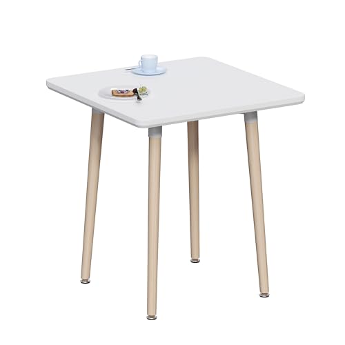Vida Designs Quadratischer Esstisch Batley, Holzwerkstoff, Weiß, 2-Sitzer von Vida Designs