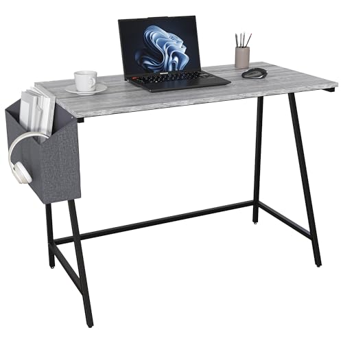 Vida Designs Computertisch, Grau, 75H x 112W x 50D von Vida Designs