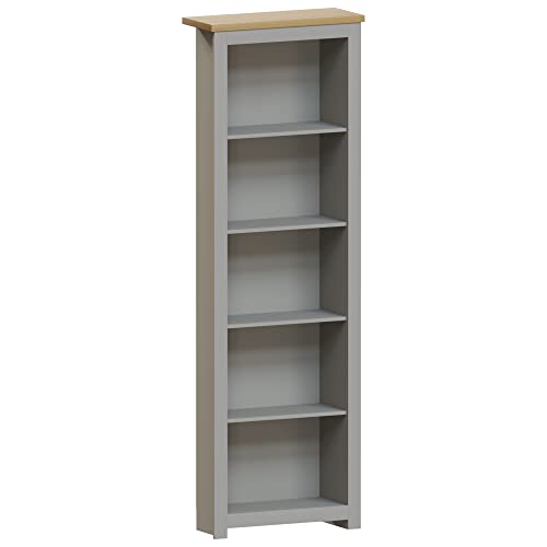 Vida Designs Büro-Bücherregale, MDF, Spanplatte und Melaminfurnier, Grau, Standard von Vida Designs