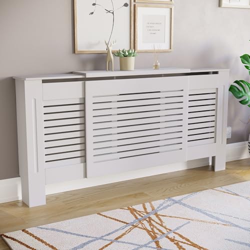 Vida Designs Kommoden & Sideboards, Mitteldichte Holzfaserplatte, Weiß, Erweiterbar von Vida Designs