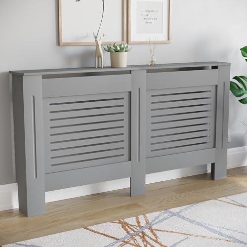 Vida Designs Kommoden & Sideboards, Mitteldichte Holzfaserplatte, Grau, Groß von Vida Designs