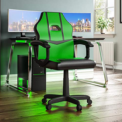Vida Designs Stuhl, grün/schwarz, 101x55x58 von Vida Designs